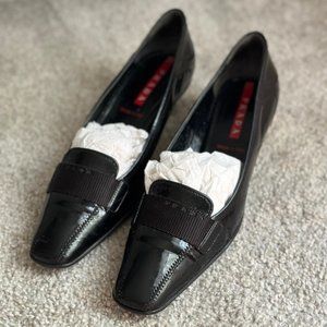 PRADA, PATENT LEATHER WOMEN'S HEELS